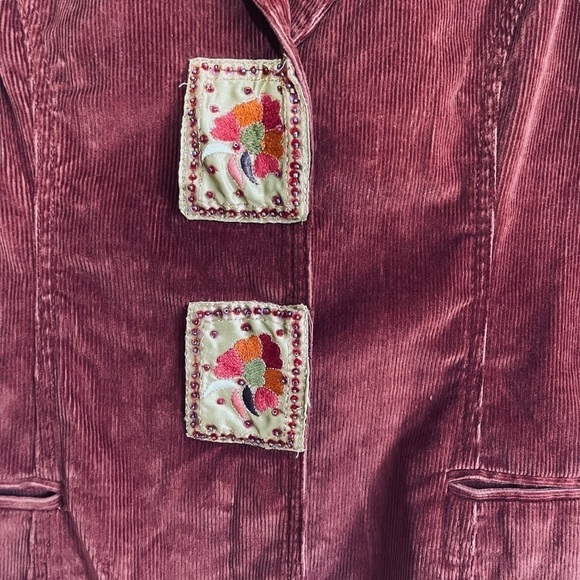 Soft surroundings corduroy blazer - Picture 2 of 6